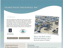 Tablet Screenshot of islandyachtmarina.com